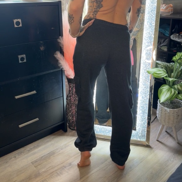 RDS (Red Dragon) Grey/Pink Joggers - Picture 2 of 3